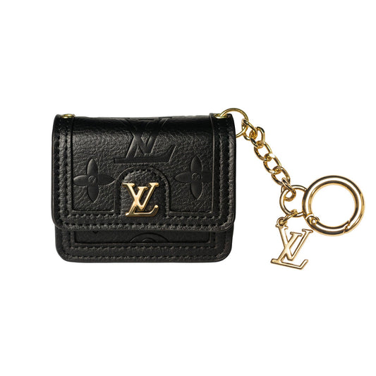 LV BLACK LEATHER MONOGRAM UNIVERSAL BAG