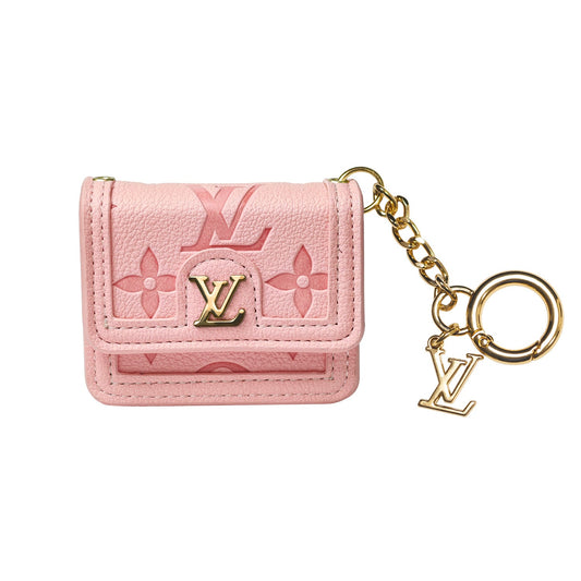 LV PINK LEATHER MONOGRAM UNIVERSAL BAG