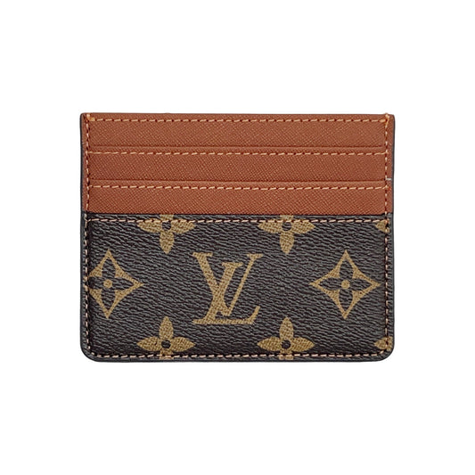 LV BROWN MONOGRAM CARD HOLDER