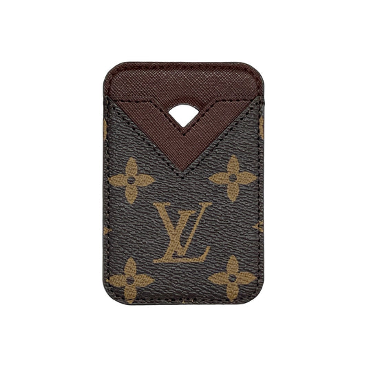 LV BROWN MAGSAFE CARDHOLDER
