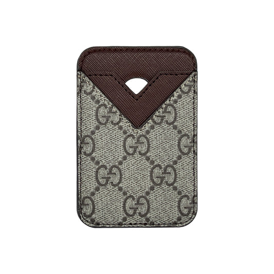 GG BEIGE MAGSAFE CARDHOLDER
